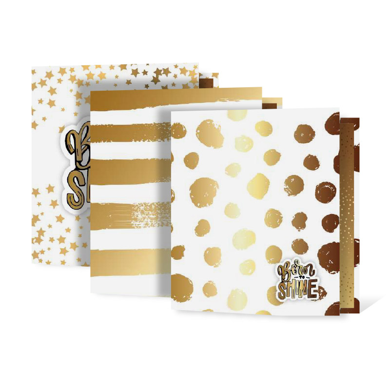 Carpeta 3 anillos 40 mm Rexon Born to Shine