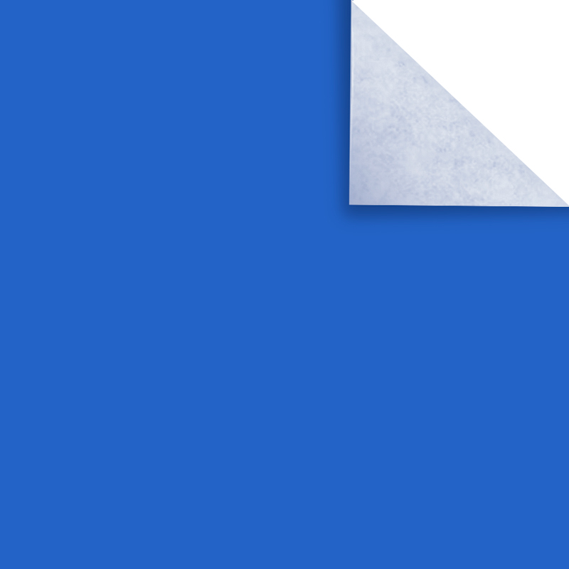 Papel Afiche azul, pack de 20 unidades