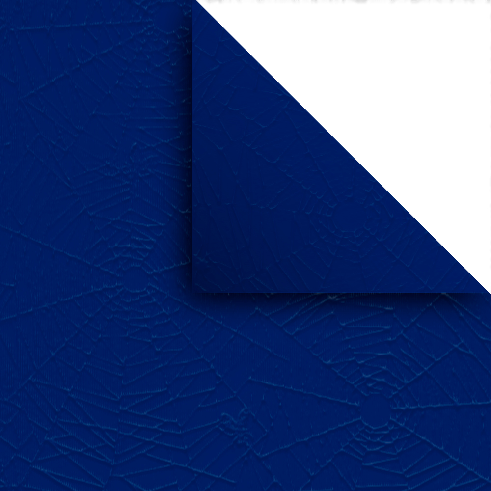 Papel Araña plastificado azul, pack de 10 unidades