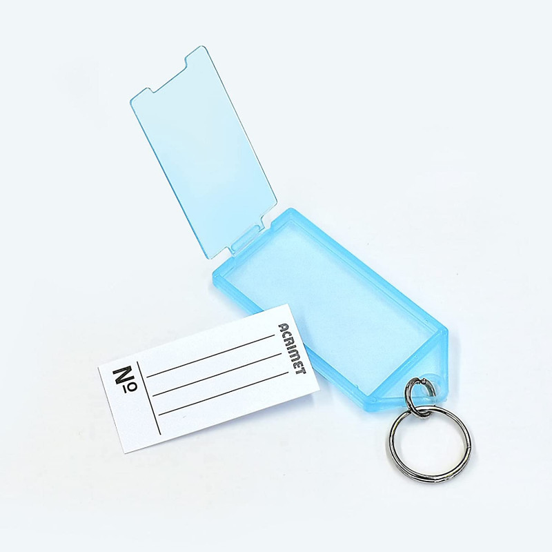 Llaveros identificadores Acrimet de 60 unidades