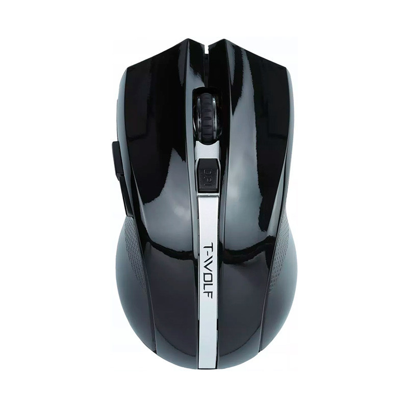Mouse Inalámbrico T-Wolf Q5 KN 502, negro