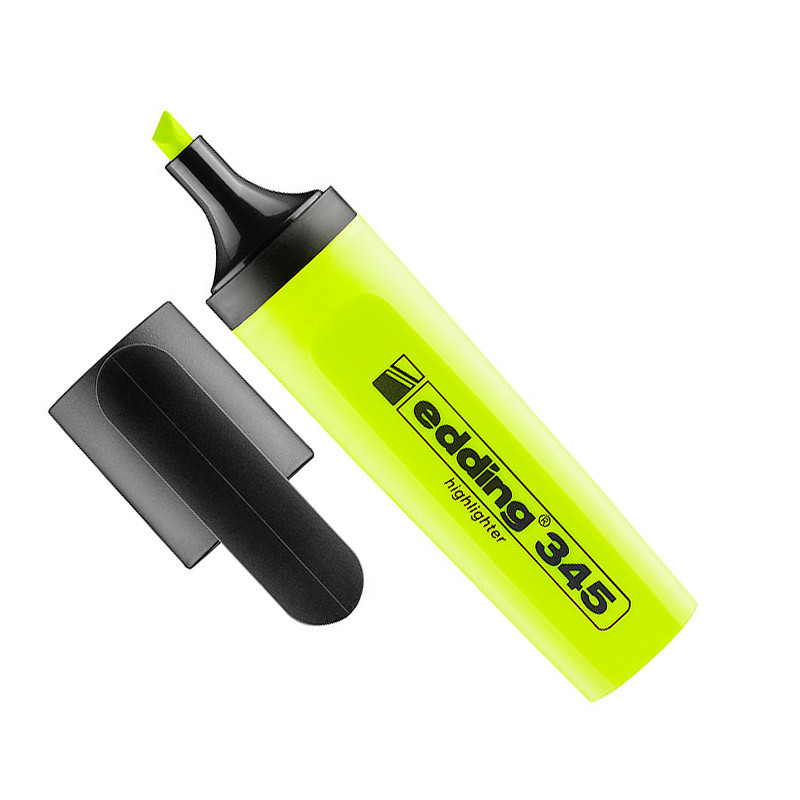 Resaltador Chato Edding 345 amarillo