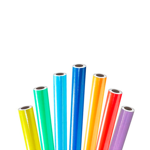 Rollo autoadhesivo naranja, 45cm. x 10mts.