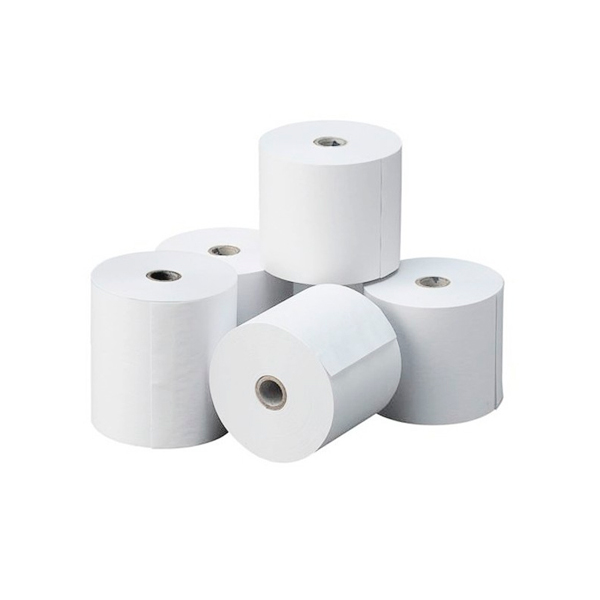 Rollo de Maquina Térmico 76mm. x 30mts. pack de 10 unidades