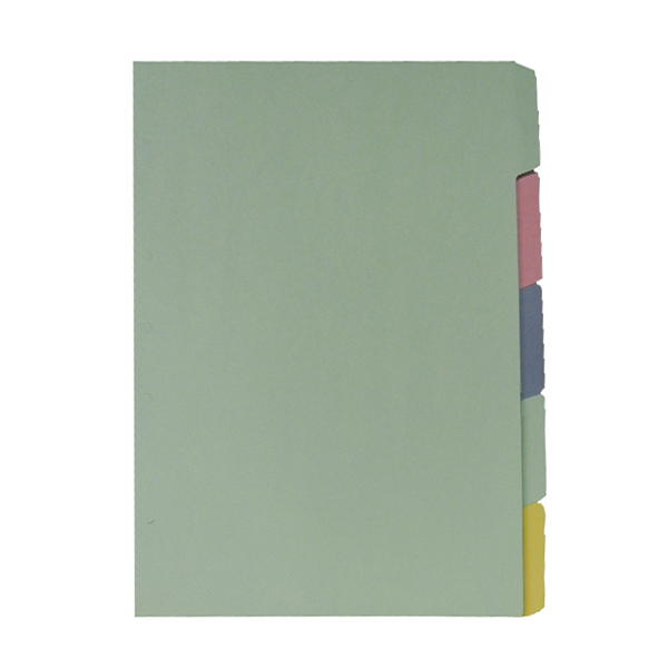 Separador 5 posiciones Congreso Oficio, color