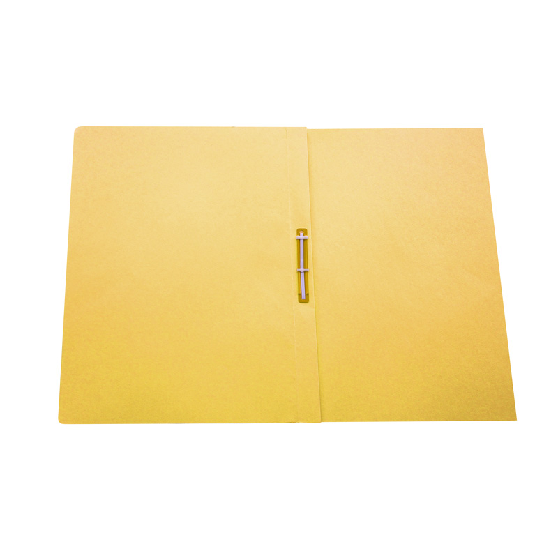 Carpeta Veloz de cartulina Oficio amarilla