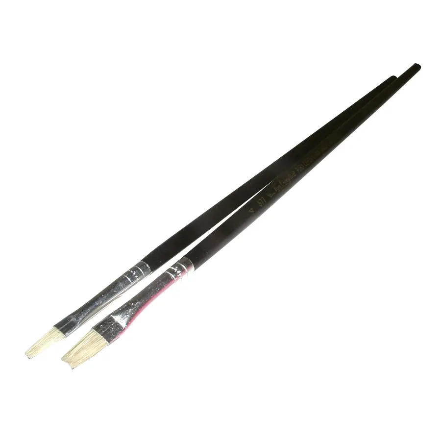 Pincel chato Cerda China Cabo Negro N° 16 