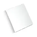 Carpeta 2A A4 x40mm Semicircular Blanca Cubierta Cristal