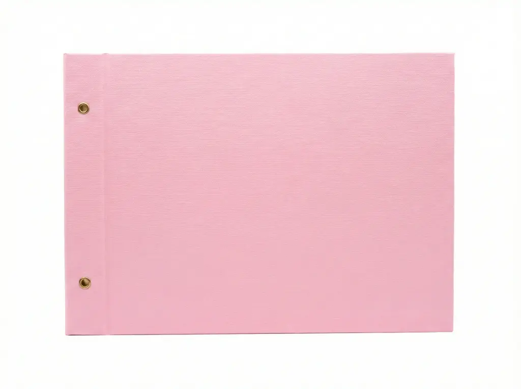 Carpeta Nº5 PVC Forrada Rosa