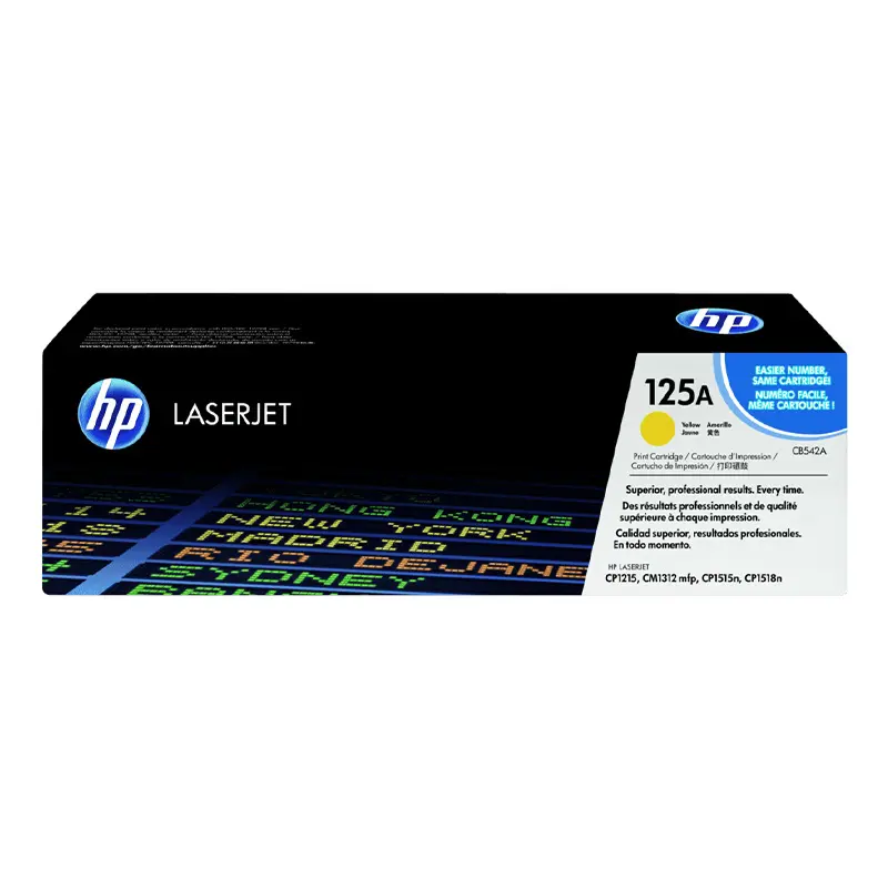 Toner Original HP CB542A Amarillo CP1215 