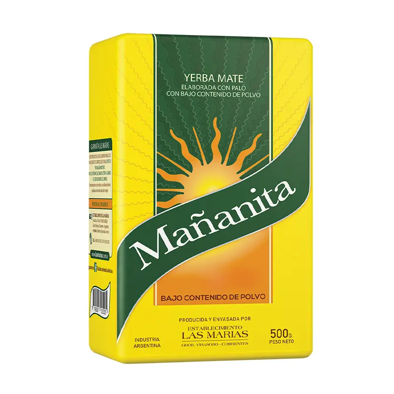Yerba mate Mañanita, 500g.