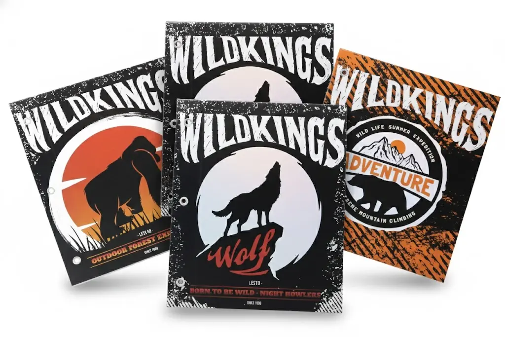 Carpeta N°3 dos tapas para aros Rexon WK Wild Kings