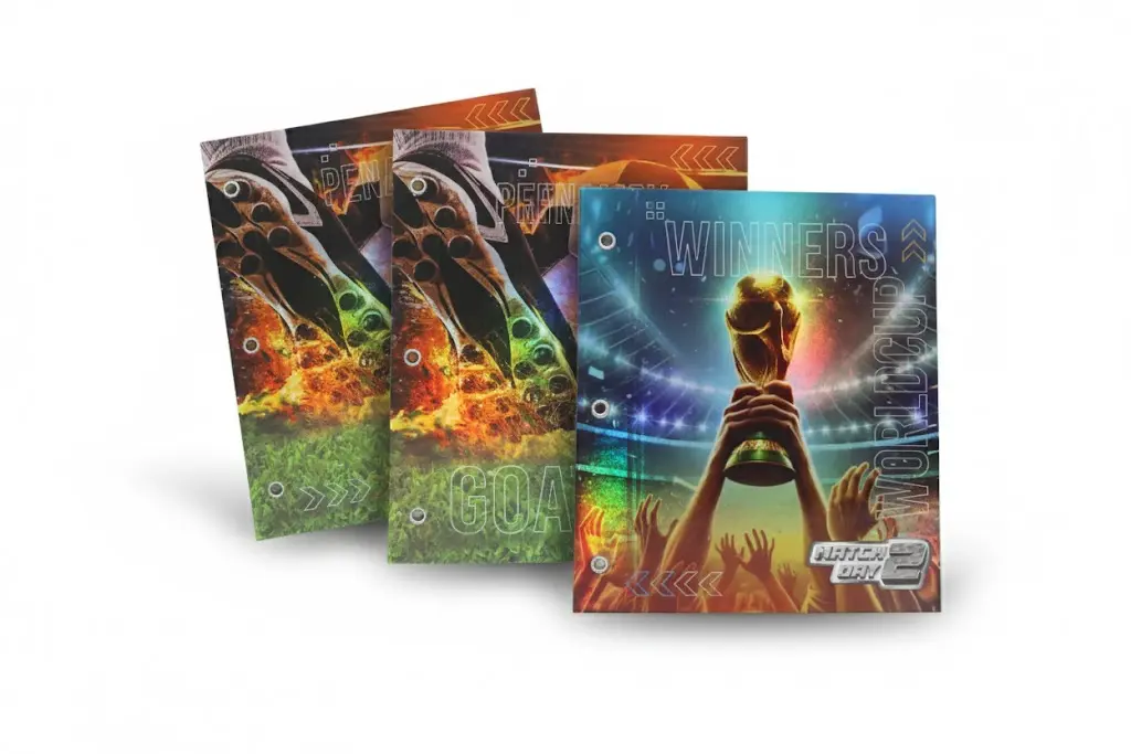 Carpeta N°3 dos tapas Rexon Match Days 2