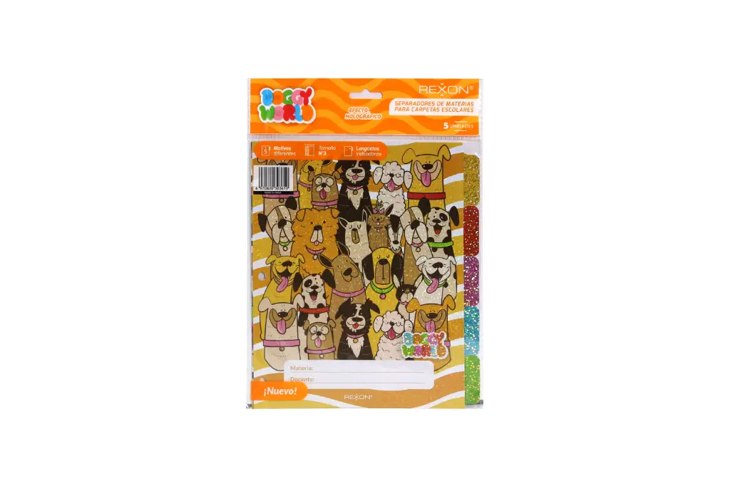 Separador 5 posiciones Rexon Doggy World N°3 