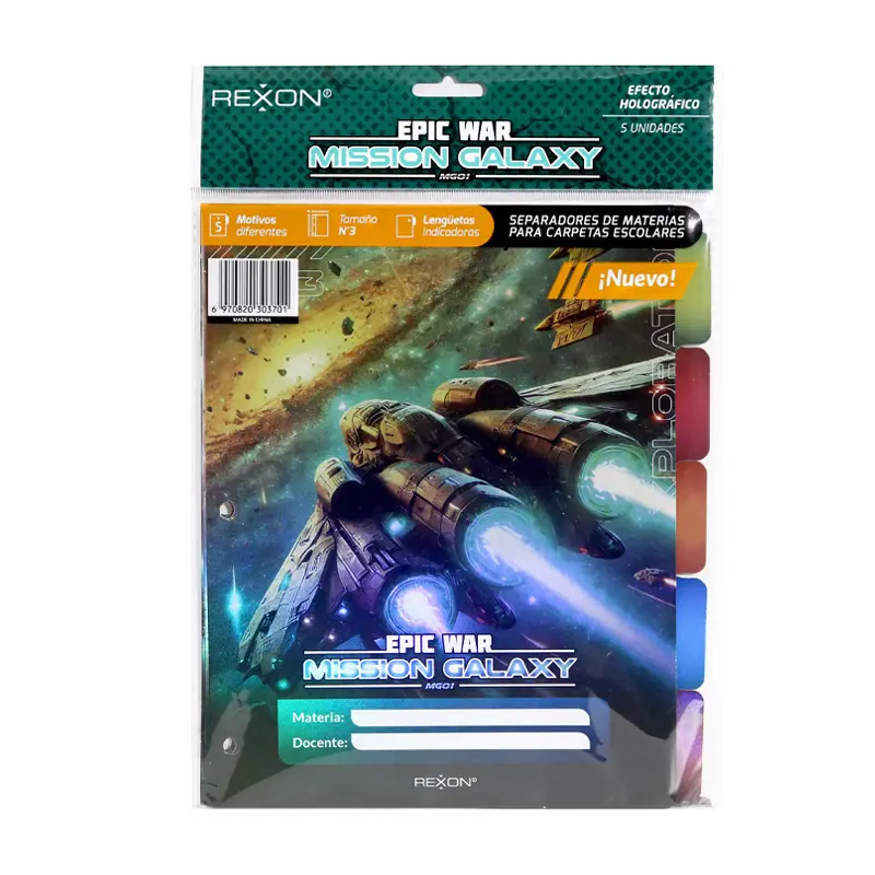 Separador 5 posiciones Rexon Epic War Mission Galaxy N°3