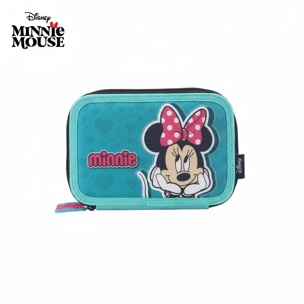 Cartuchera de 2 cierres con 2 divisiones Minnie LSyD 70.1000024