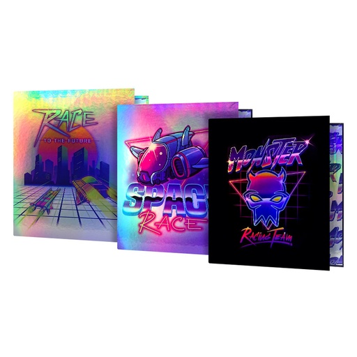 [CAR3AREXMONS] Carpeta 3 anillos Rexon Monster, lomo de 40mm.