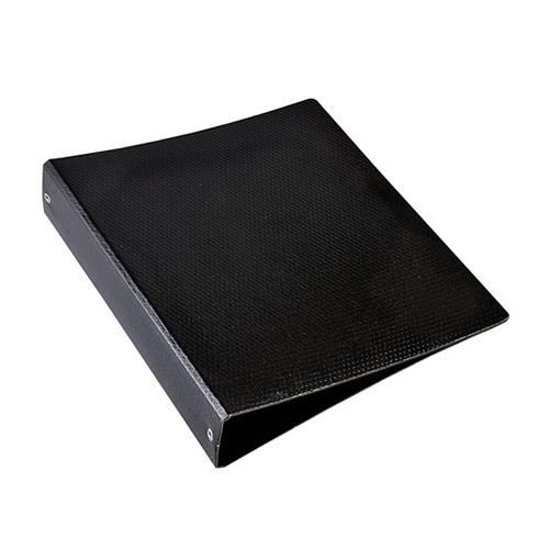 [CARPFIB3AESC] Carpeta 3 anillos 40 mm Fibra Negra N°3