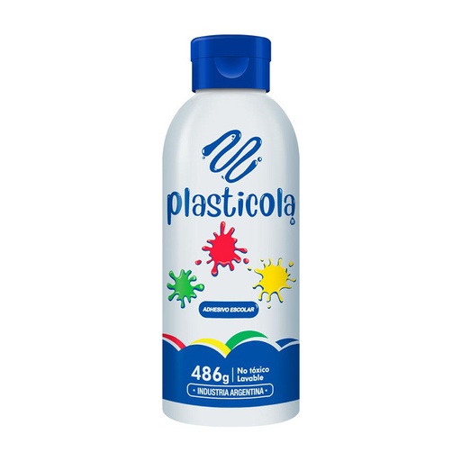 [PLASTVIN500] Adhesivo vinílico Plasticola, 486g.