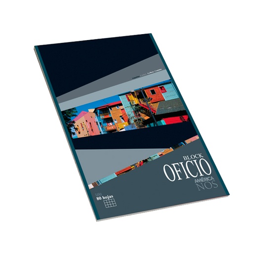 [AMERBKOF80L] Block América Oficio, 80 hojas lisas