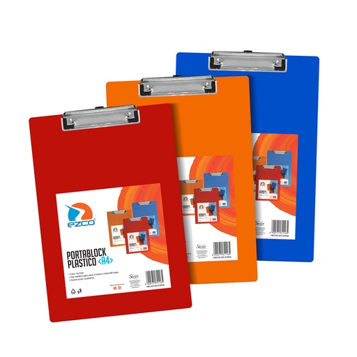 [EZCOPORBLOA4] Porta block acrílico Ezco A4