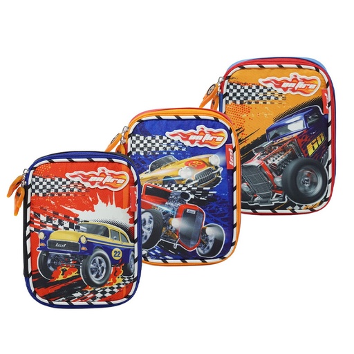 [LSDCA9720203] Cartuchera de 1 cierres con 1 división LSyD Car Fire