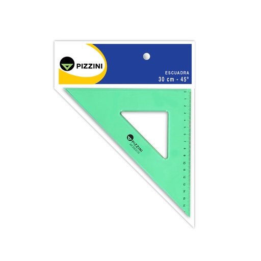 [PIZ37322545] Escuadra Pizzini Estudio 3732 25cm./45cm.