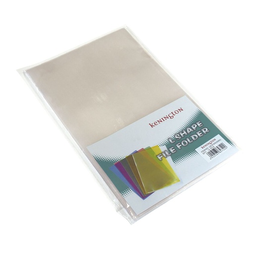 [CARPLOFX12] Carpeta L Oficio, pack de 12 unidades