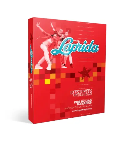 [LAPRIDA288R] Repuesto Laprida, 288 hojas rayadas