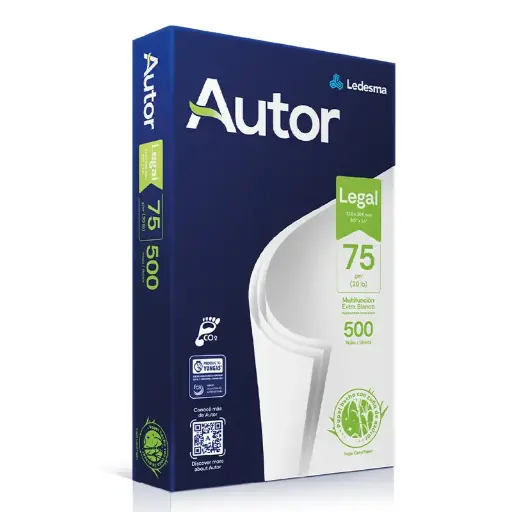 [AUTOROF75] Resma Autor Oficio, 75g.