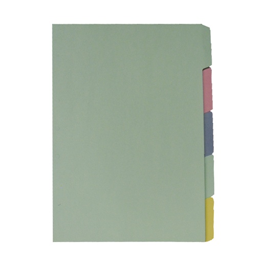 [CONGRSEPOFC] Separador 5 posiciones Congreso Oficio, color