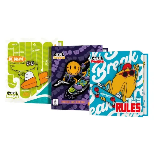 [CAR3AREXCPEO] Carpeta 3 anillos 40 mm Rexon Cool People