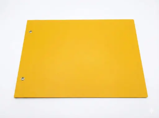 [CARPFORRAMA5] Carpeta Nº5 PVC Forrada Amarilla