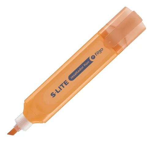 [FILGORESTX500NAR] Resaltador Chato Filgo S-Lite Flúo Naranja