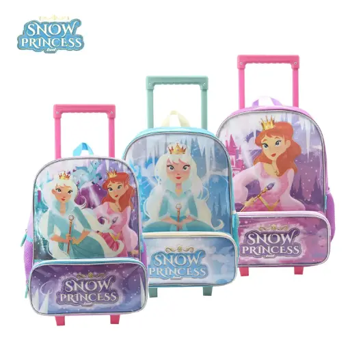 [LSDMOCA9420405] Mochila con Carro LSyD Snow Princess 94.20405 16"  