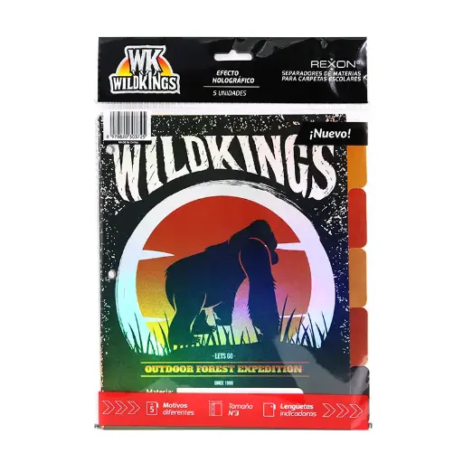 [SEPREX3WILDKI] Separador 5 posiciones Rexon Wildkings N°3