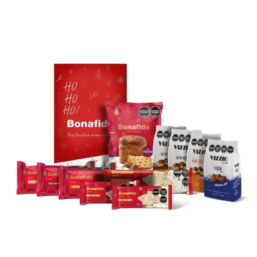 [BONAFCAJANAV11] Caja Navideña Bonafide de 11 Productos sin bebidas