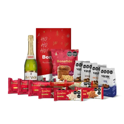 [BONAFCAJANAV13SID] Caja Navideña Bonafide de 13 Productos con Sidra